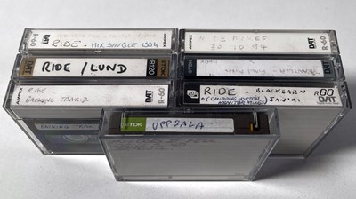 Lot 467 - RIDE - ORIGINAL C 1990S DAT DEMO TAPES.