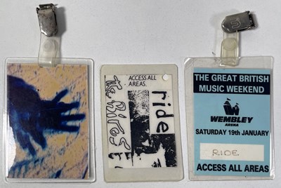 Lot 478 - RIDE - MARK GARDENER USED AAA PASSES INC FROM WEMBLEY 1991.