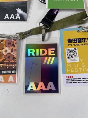 Lot 479 - RIDE - A COLLECTION OF MARK GARDENER OWNED AND USED AAA PASSES.