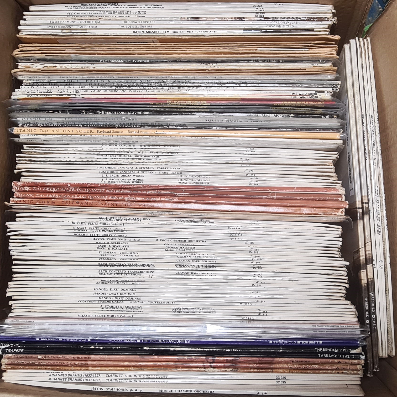 Lot 244 - T LABELS - LP COLLECTION (THRESHOLD/