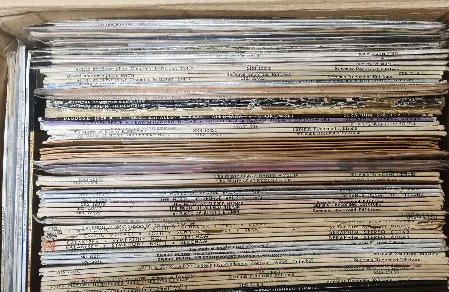 Lot 247 - S LABELS - LP COLLECTION (SERENUS/ SERAPHIM/