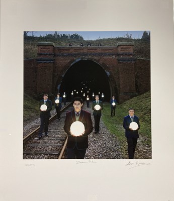 Lot 165 - STORM THORGERSON SIGNED LIMITED EDITION PRINT - THE PLEA - DREAMERS STADIUM