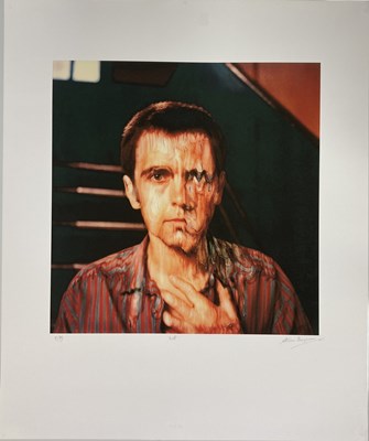 Lot 162 - STORM THORGERSON SIGNED LIMITED EDITION PRINT - PETER GABRIEL