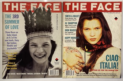 Lot 51 - THE FACE MAGAZINE - 50+ ISSUES INC KATE MOSS COVERS.