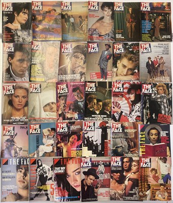 Lot 44 - THE FACE MAGAZINE - A RUN OF EARLY ISSUES.