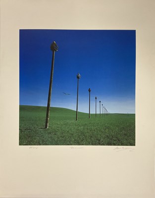Lot 161 - STORM THORGERSON SIGNED LIMITED EDITION PRINT - GENTLEMEN WITHOUT WEAPONS