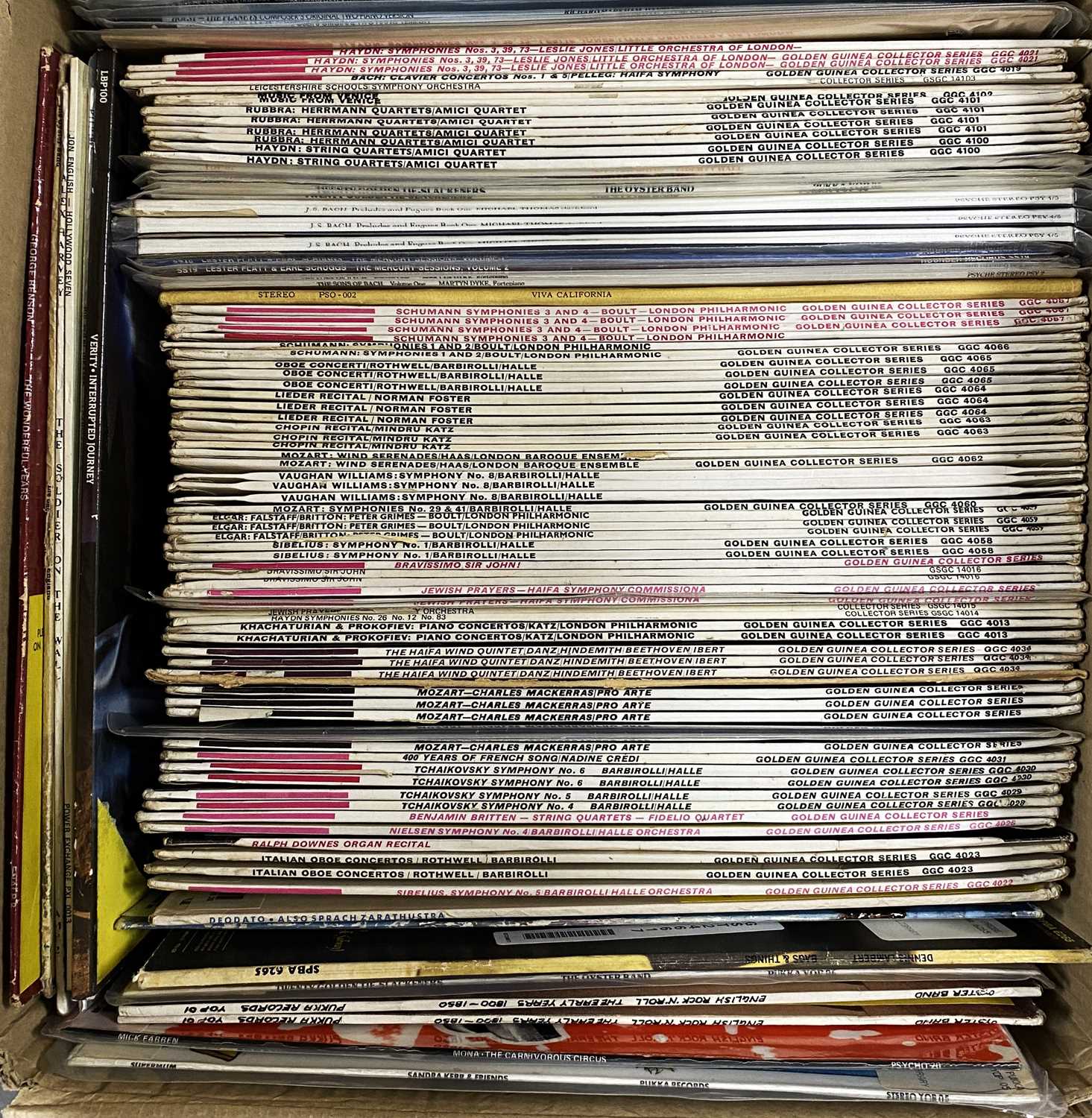 Lot 294 - LP COLLECTION - LABEL RUNS (PROBE / WARNER