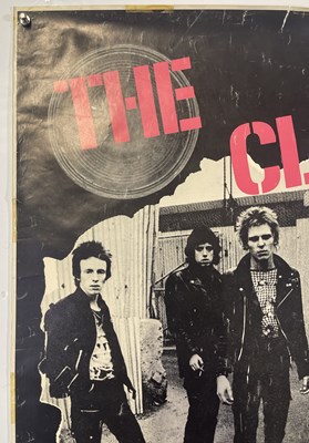 Lot 160 - THE CLASH - ORIGINAL COMPLETE CONTROL POSTER.