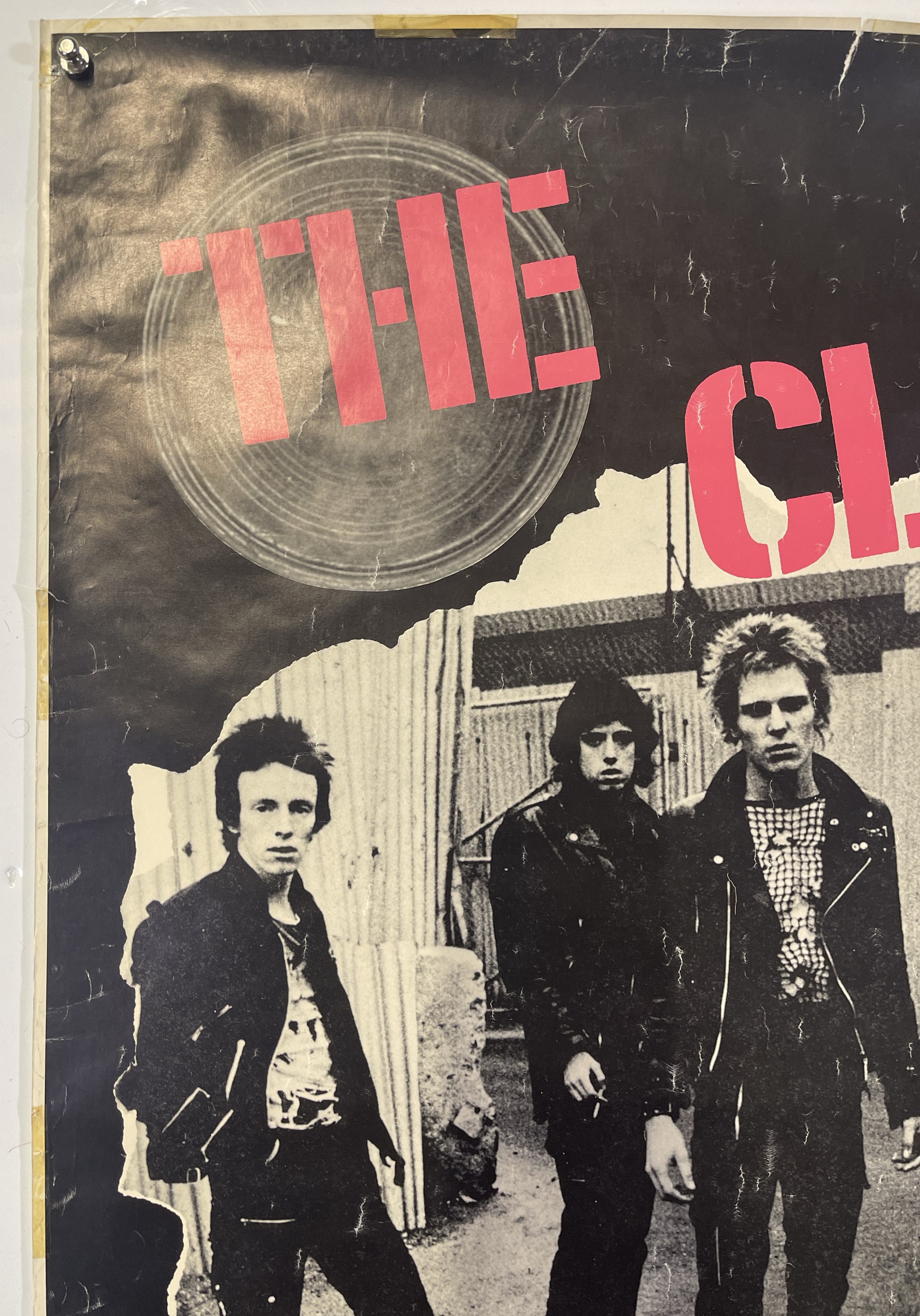 Complete Control Poster Lot 160 - THE CLASH - ORIGINAL COMPLETE CONTROL POSTER.