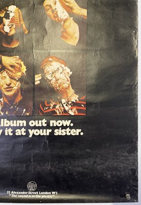 Lot 161 - THE DAMNED - ORIGINAL DAMNED DAMNED DAMNED ALBUM PROMO POSTER.