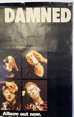 Lot 161 - THE DAMNED - ORIGINAL DAMNED DAMNED DAMNED ALBUM PROMO POSTER.