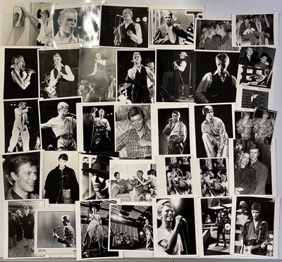 Lot 351 - DAVID BOWIE - COLLECTION OF ORIGINAL PRESS PHOTOS.