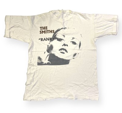 Lot 508 - THE SMITHS  - ORIGINAL C 1980S T-SHIRT DESIGN.