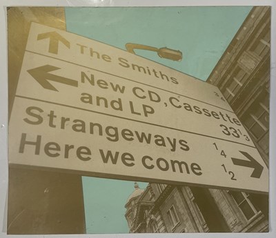 Lot 513 - THE SMITHS - ORIGINAL STRANGEWAYS.. SHOP DISPLAY.