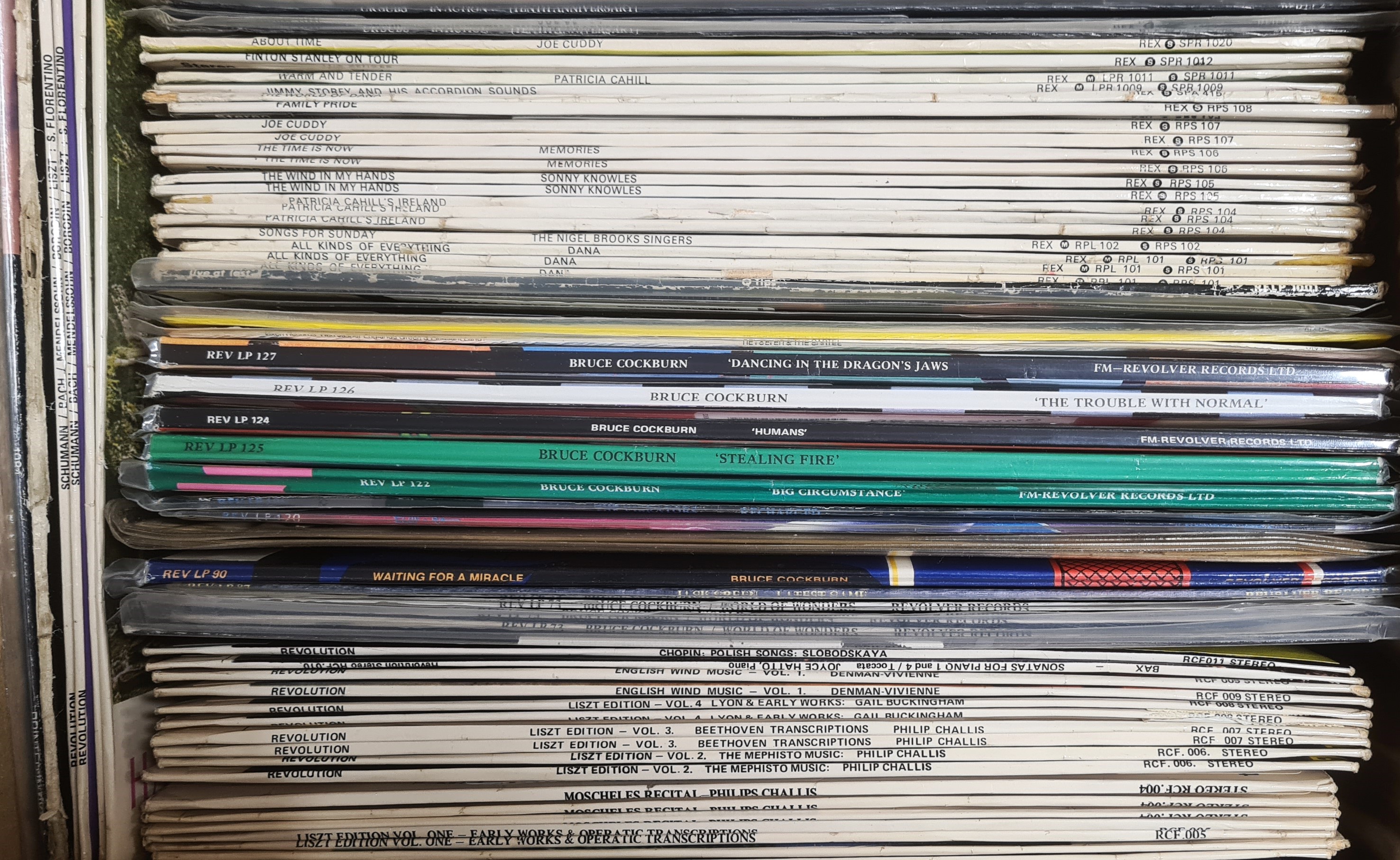 Lot 327 - R LABELS - LP COLLECTION (REX/ REVOLVER/