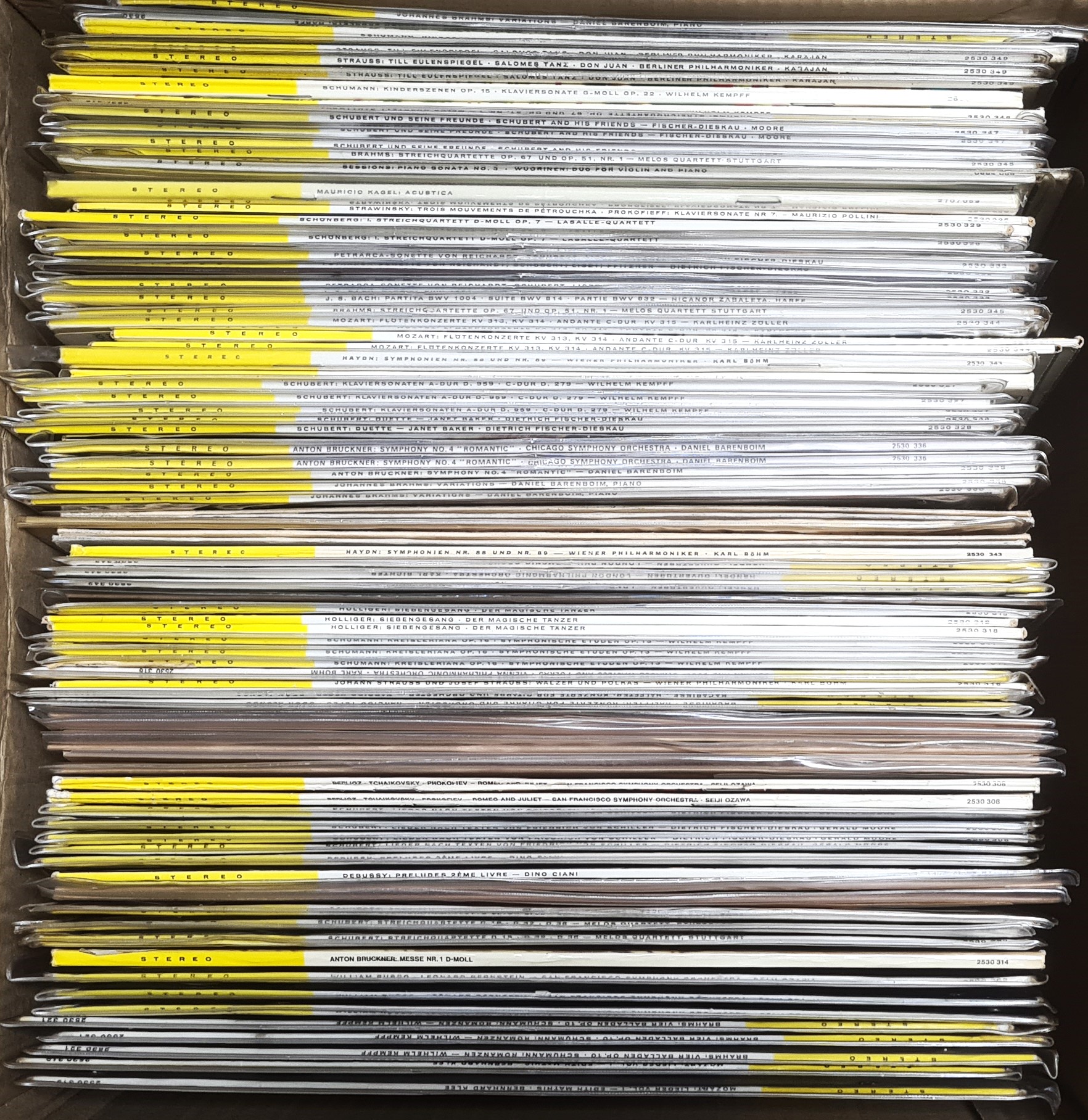 Lot 330 - DEUTSCHE GRAMMOPHON - CLASSICAL LP