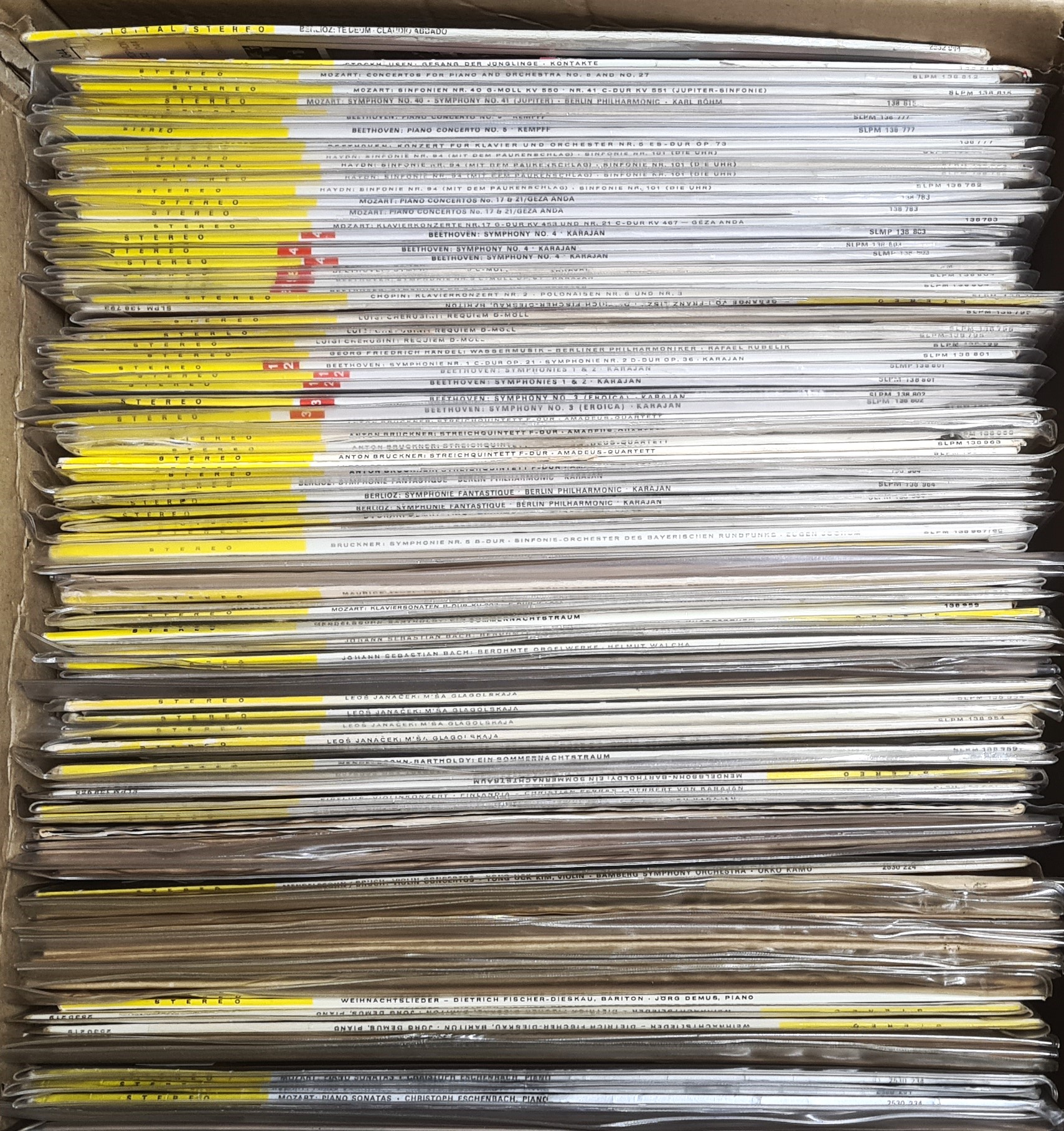 Gramophone Label Lot 331 - DEUTSCHE GRAMMOPHON - CLASSICAL LP