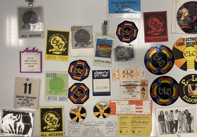 Lot 367 - ELECTRIC LIGHT ORCHESTRA CONCERT MEMORABILIA