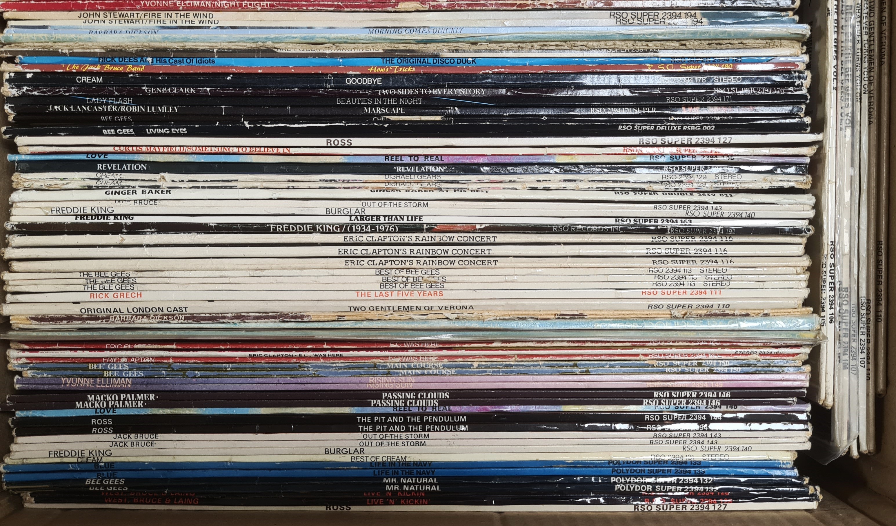 Lot 358 RSO RECORDS LP COLLECTION