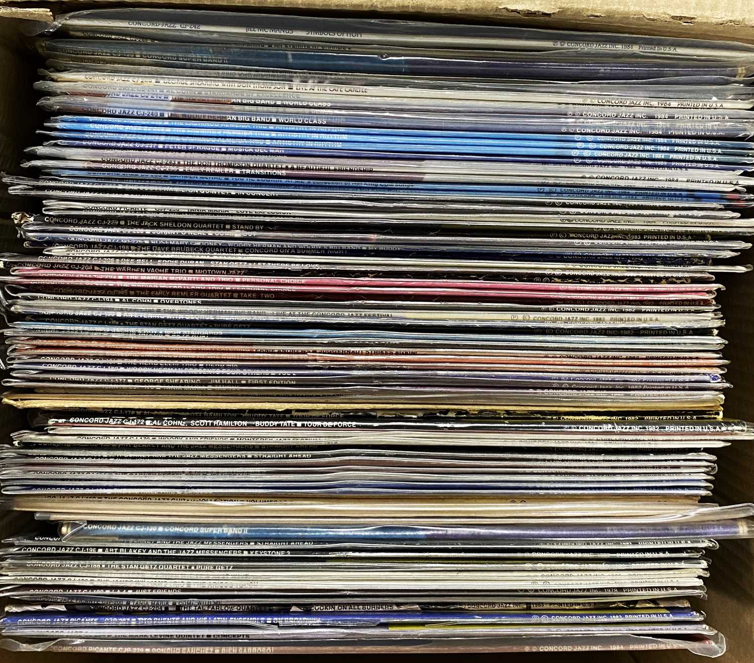 Lot 317 CONCORD JAZZ LP COLLECTION