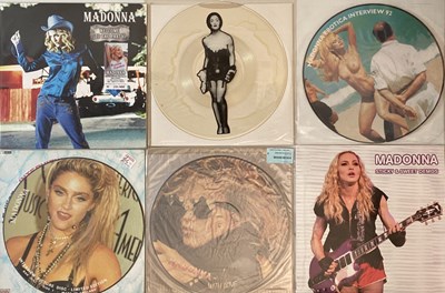 Lot 1076 - Madonna - 12" Coloured Vinyl/ Picture Discs