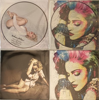 Lot 1076 - Madonna - 12" Coloured Vinyl/ Picture Discs