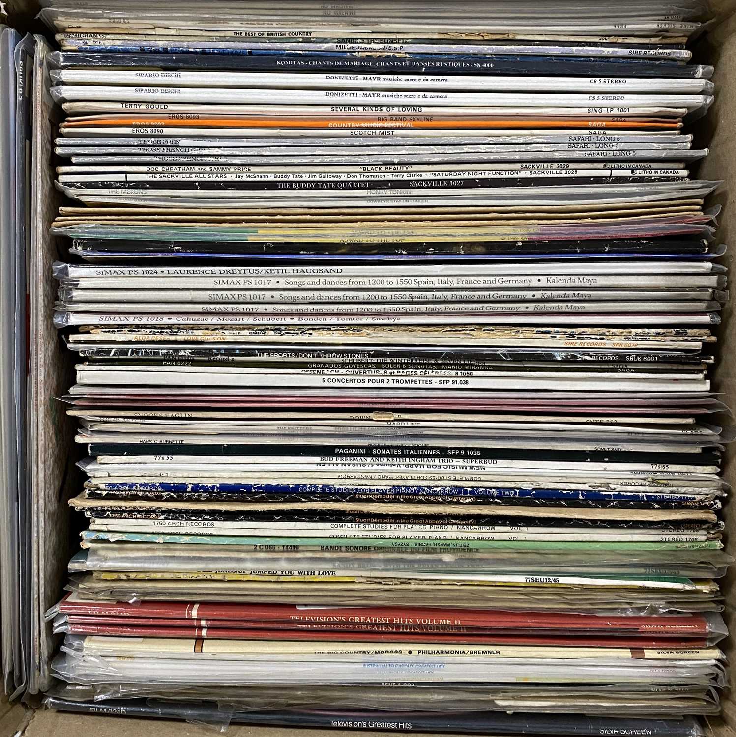 Lot 386 - S LABELS - MIXED GENRE - LP COLLECTION