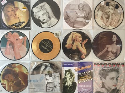 Lot 1078 - Madonna - 12" & 7" Picture Discs/ Coloured Vinyl