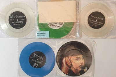 Lot 1078 - Madonna - 12" & 7" Picture Discs/ Coloured Vinyl