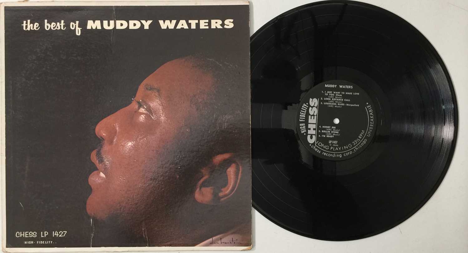 Lot 159 - MUDDY WATERS - THE BEST OF MUDDY WATERS LP (CHESS LP 1427 - EARLY US PRESSING)