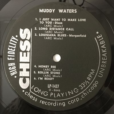 Lot 159 - MUDDY WATERS - THE BEST OF MUDDY WATERS LP (CHESS LP 1427 - EARLY US PRESSING)