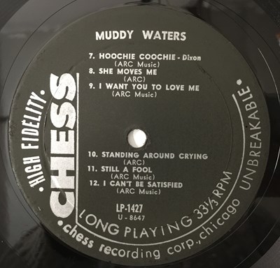 Lot 159 - MUDDY WATERS - THE BEST OF MUDDY WATERS LP (CHESS LP 1427 - EARLY US PRESSING)