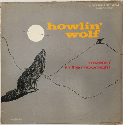 Lot 160 - HOWLIN' WOLF - MOANIN' IN THE MOONLIGHT LP (CHESS LP 1434 - ORIGINAL US PRESSING)