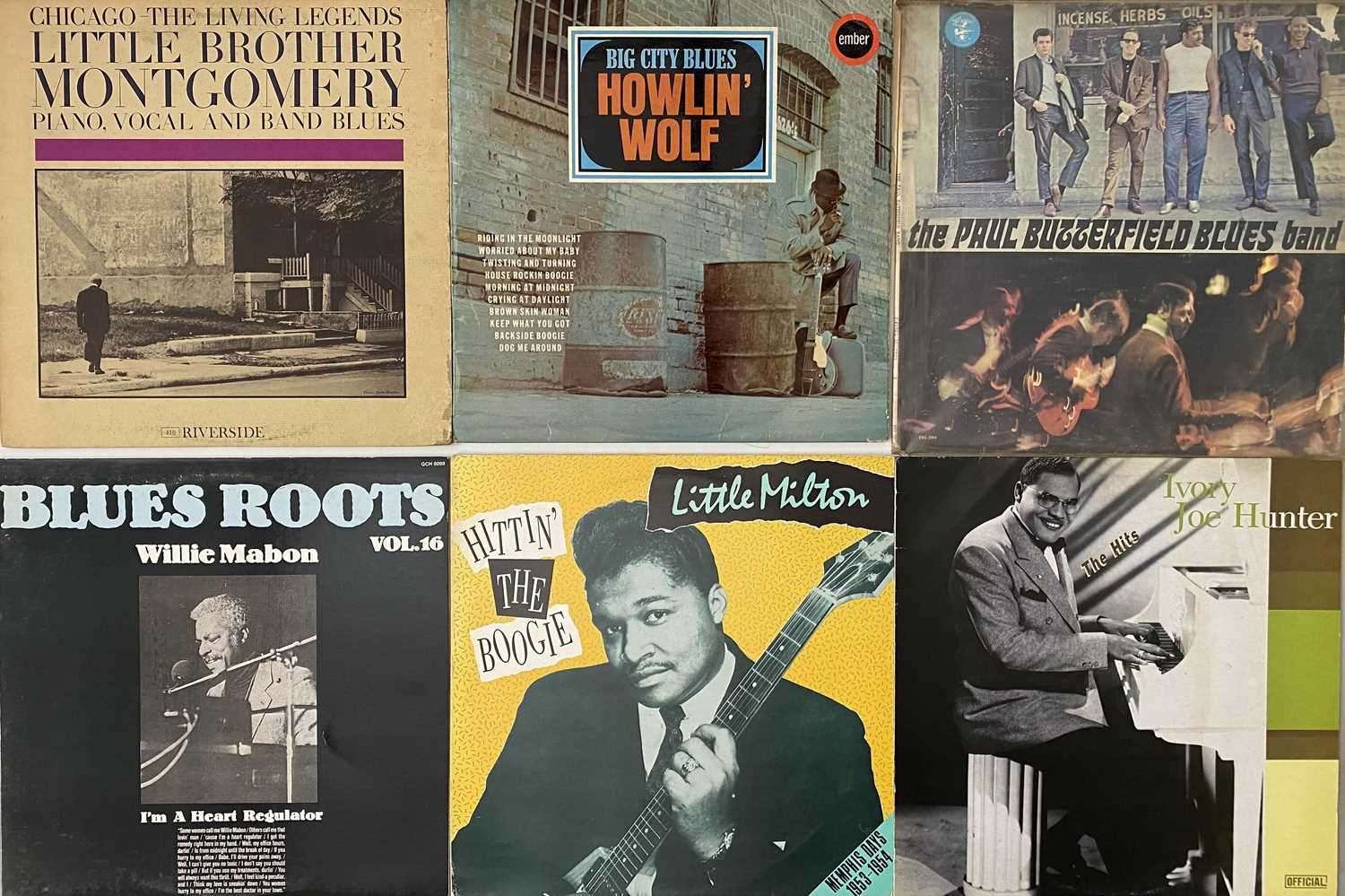 Bulex R&b Lot 170 - BLUES/R&B - LP COLLECTION