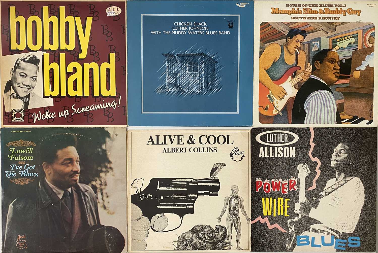 Bulex R&b Lot 170 - BLUES/R&B - LP COLLECTION