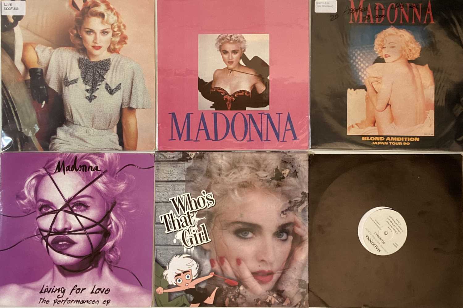 Lot 1079 - Madonna - Live LPs