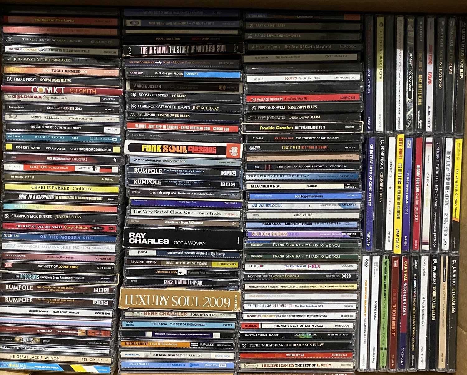 Lot 174 - SOUL / FUNK / BLUES - CD COLLECTION