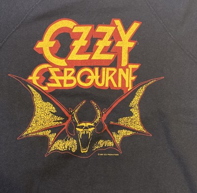 Lot 237 - 1980S OZZY OSBOURNE TOUR CLOTHING