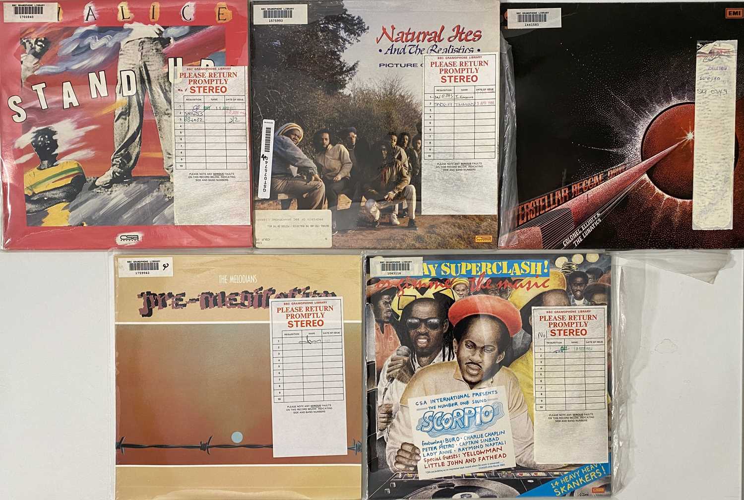 Lot 433 - REGGAE - LP RARITIES