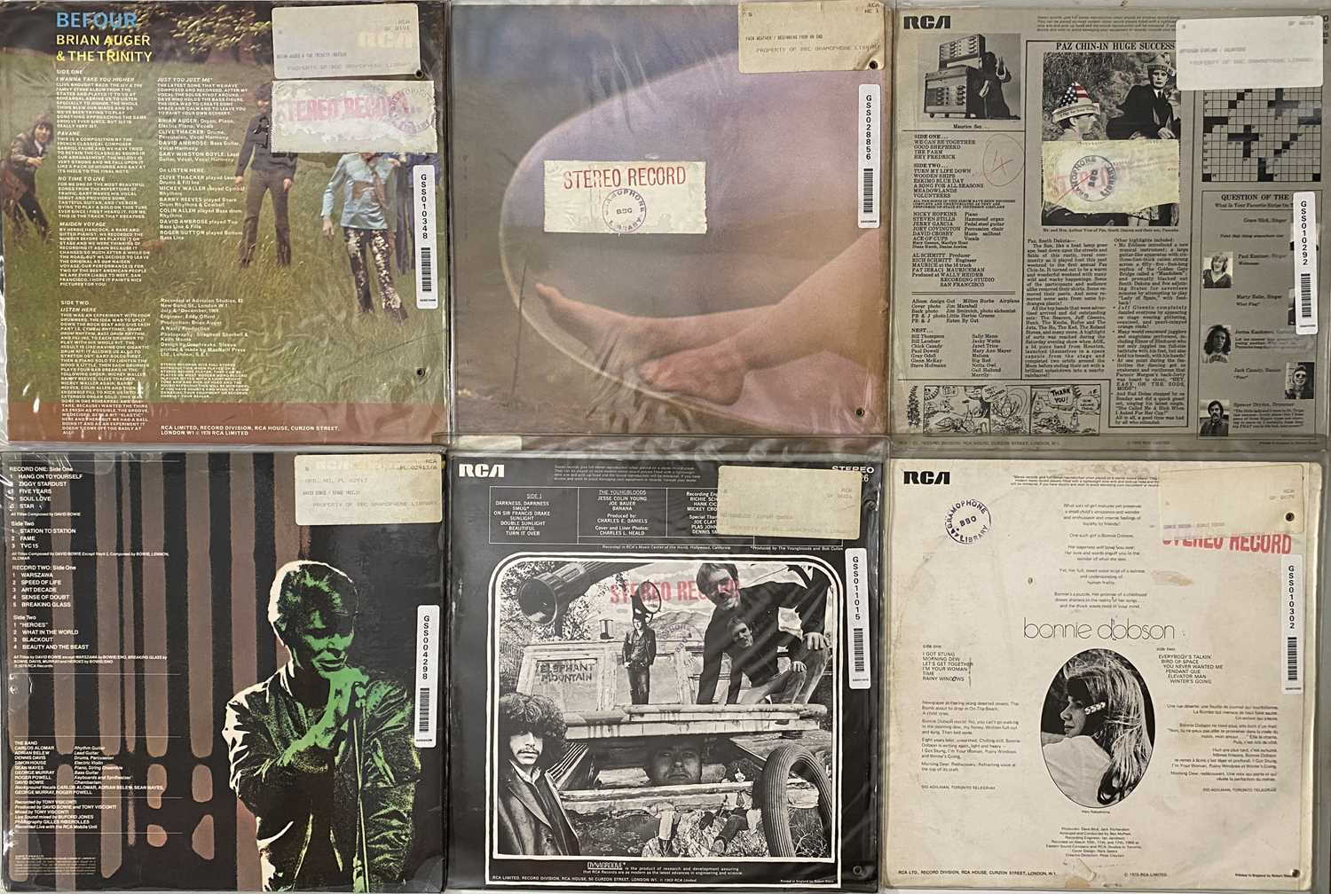 Rca Rocks Lot 440 - RCA RECORDS - ROCK/PSYCH LPs