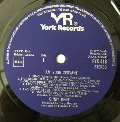 Lot 38 - WOODEN HORSE/CINDY - YORK RECORDS ORIGINAL UK LP RARITIES