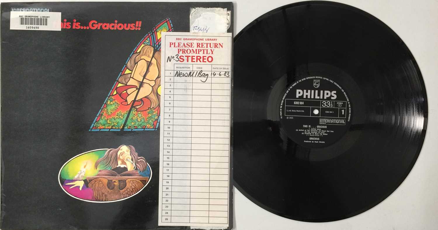 Lot 390 - GRACIOUS - THIS IS GRACIOUS!! LP (ORIGINAL UK COPY - PHILIPS INTERNATIONAL 6382 004)