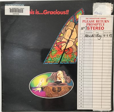 Lot 390 - GRACIOUS - THIS IS GRACIOUS!! LP (ORIGINAL UK COPY - PHILIPS INTERNATIONAL 6382 004)