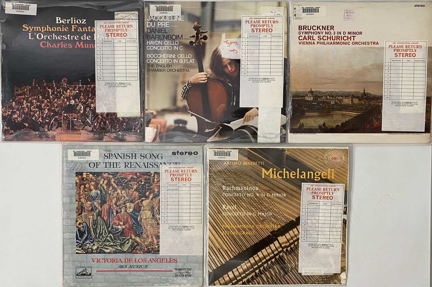 Lot 391 - CLASSICAL - UK HMV LP RARITIES