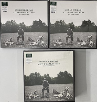 Lot 665 - GEORGE HARRISON - ALL THINGS MUST PASS - MODERN SEALED LP BOX SETS