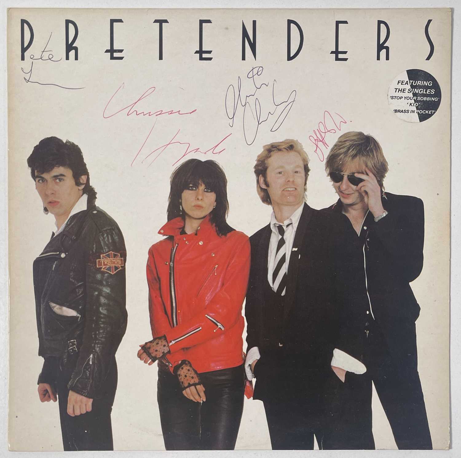 Lot 226 - THE PRETENDERS - FULLY SIGNED LP.