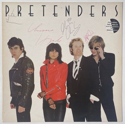 Lot 226 - THE PRETENDERS - FULLY SIGNED LP.