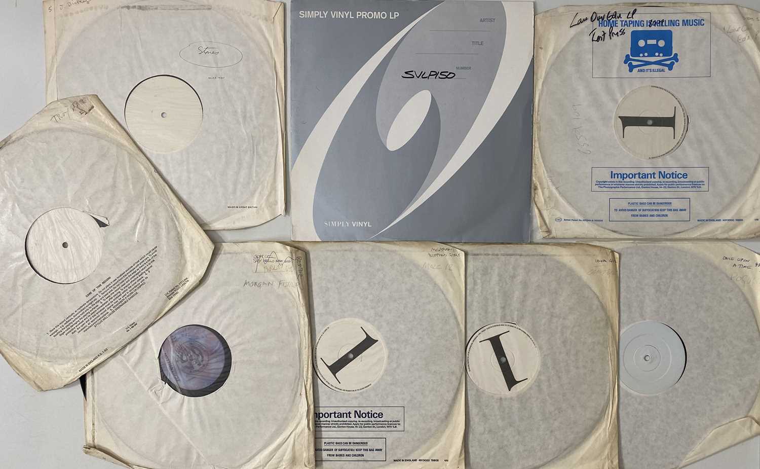 Lot 621 - ROCK/ ALT/ INDIE/ WAVE - LP/ 12" TEST PRESSINGS