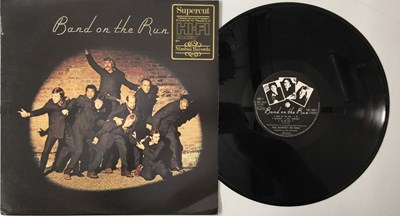 Lot 670 - PAUL McCARTNEY & WINGS - BAND ON THE RUN LP (NIMBUS SUPERCUT HI-FI AUDIOPHILE PRESSING - PAS 10007)