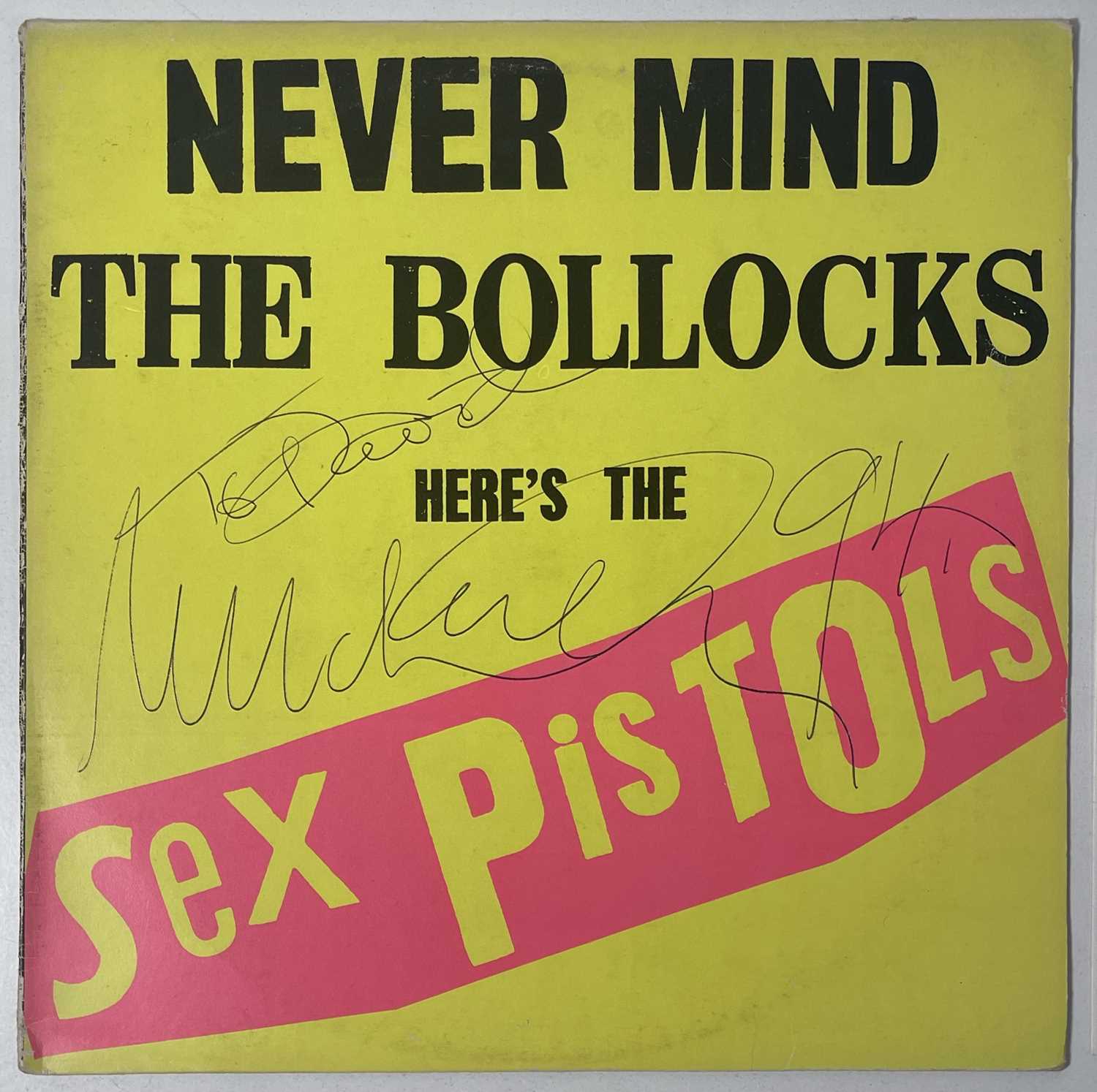 Lot 531 - THE SEX PISTOLS - MALCOLM MCLAREN SIGNED COPY OF NMTB.